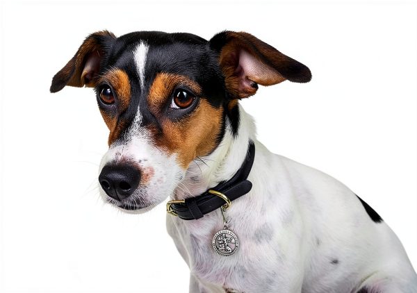 St Francis Dog Necklace Silver Alloy Medal Pet Supplies-3