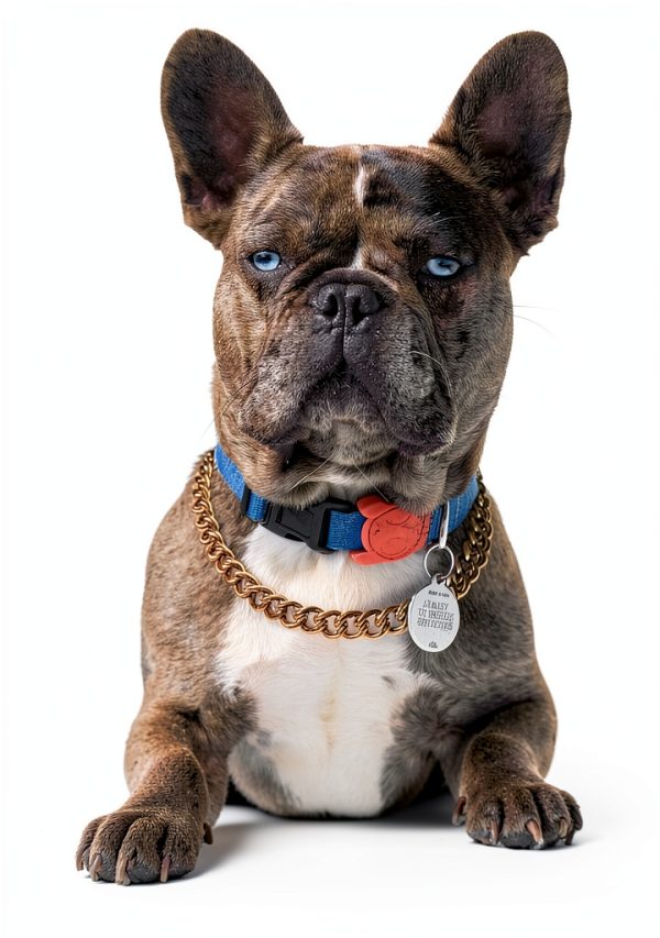 PP COLOR Gold Dog Collar Lightweight Metal Adjustable Chain-1
