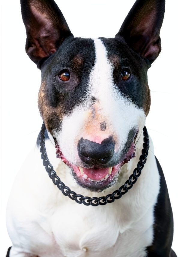 PP COLOR Cuban Link Dog Collar Gold Black Chain Pet-2
