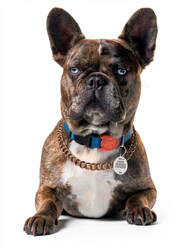 PP COLOR Gold Dog Collar Lightweight Metal Adjustable Chain-1