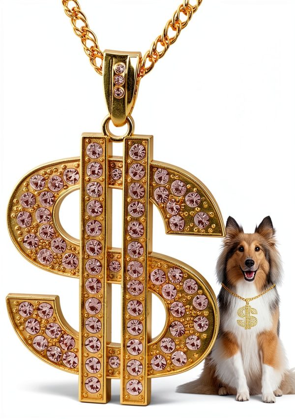FUNKA Dog Chain Necklace Pet Accessory-0