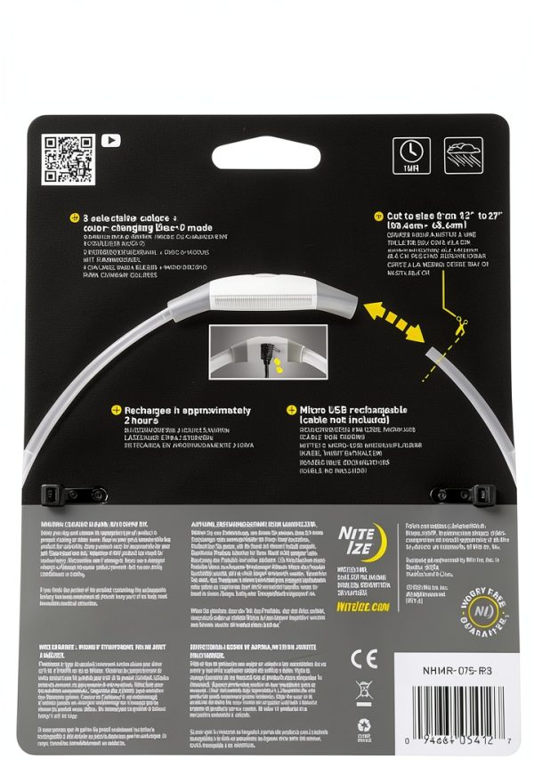 LED Dog Collar Nite Ize Rechargeable Necklace-5