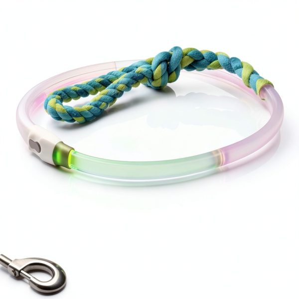 LED Dog Collar Nite Ize Rechargeable Necklace-6
