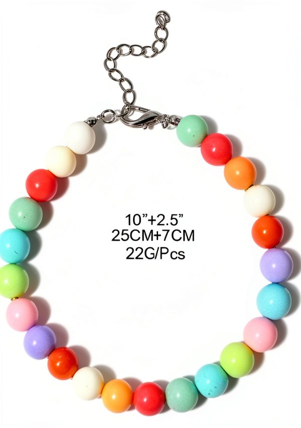 Dog Pearl Necklace by RayMinsino Pet Supplies-1
