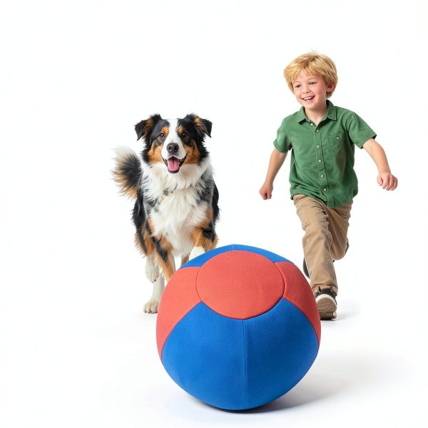 Horse Play Ball by DayoVortex 45cm Blue Durable Pasture Toy-2