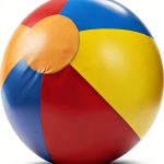 Horsemen's Pride 40-Inch Mega Ball Cover Beach Ball Pattern Washable-0