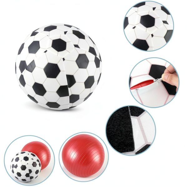Herding Ball 20" Large by Juome Dog Toy with Cover and Hand Pump-5