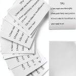 Race&Herd TPU Patch Repair Kit 10 Pack Clear Flex Seal Tape for Pools-0