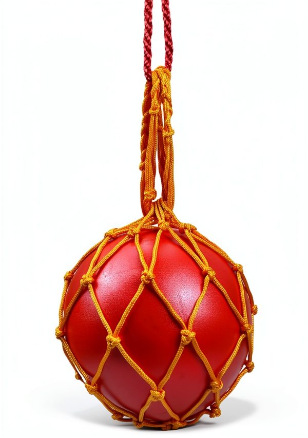 Carrot Feed Toy Hanging Treat Ball by vomvomp for Horses Net Design-2