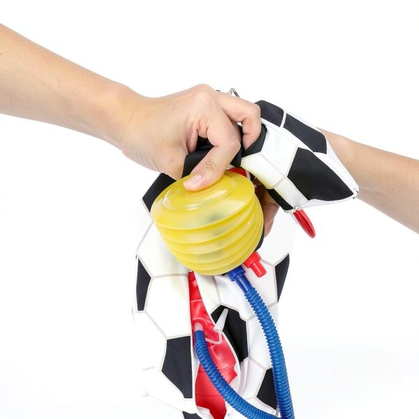 Herding Ball 20" Large by Juome Dog Toy with Cover and Hand Pump-2