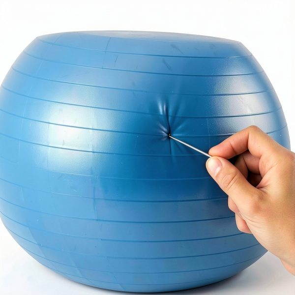 48 Inch Giant Herding Ball Anti Burst Ball Please Watch VCR for How to Inflation Horse Toys for Horse Stall Entertainment Play, Pump Included-1