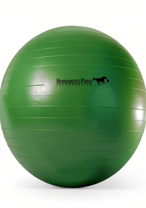 Country Pride Jolly Mega Ball with Pink Camo Cover: Heavy-Duty Inflatable Horse Toy for Training, Exercise & Play-2
