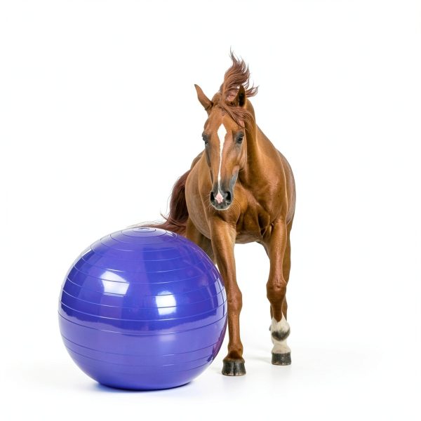 Horse Play Balls 30 Inch Mega Equine Ball by RideFound Purple-1